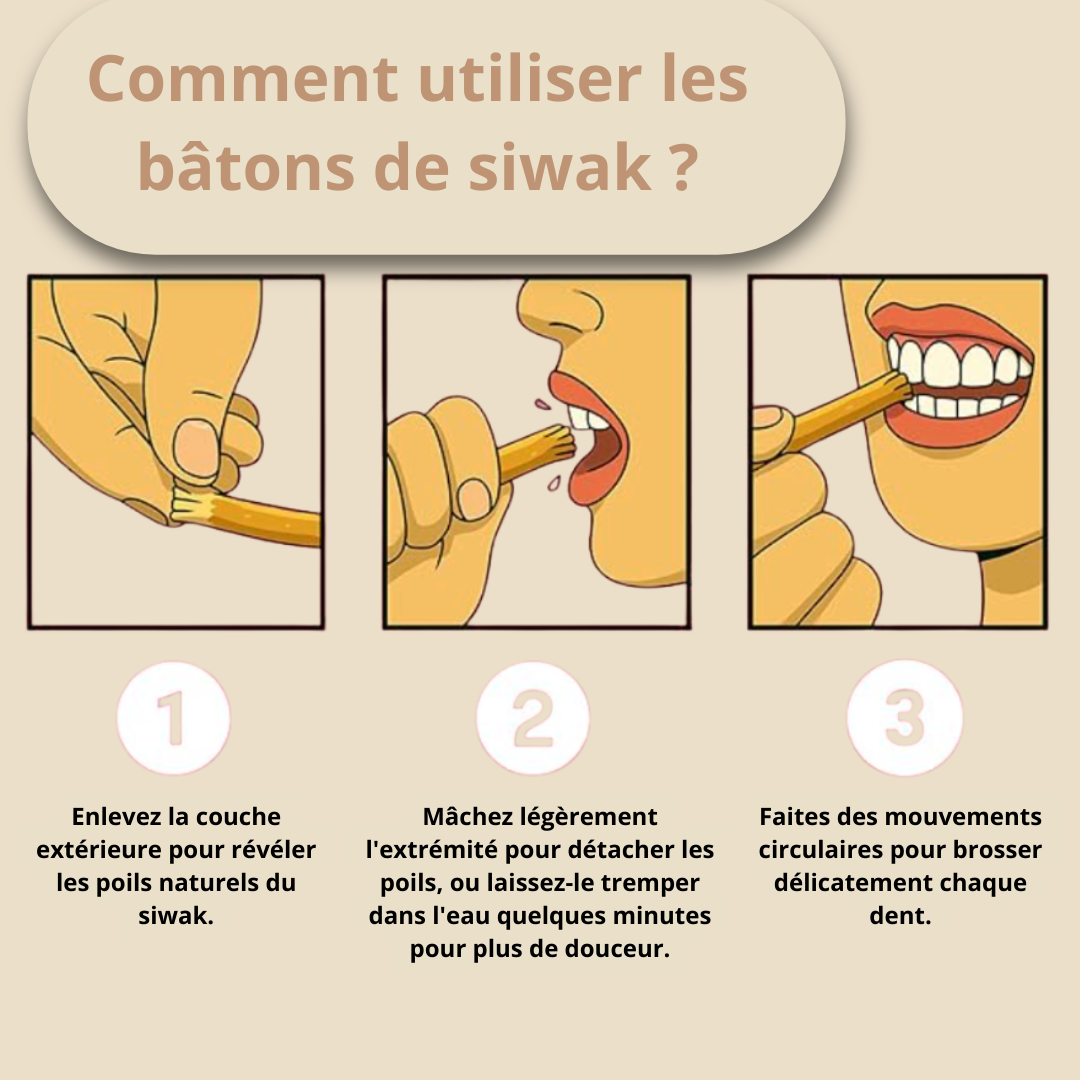 Siwak- Blanchisseur Dentaire Naturel