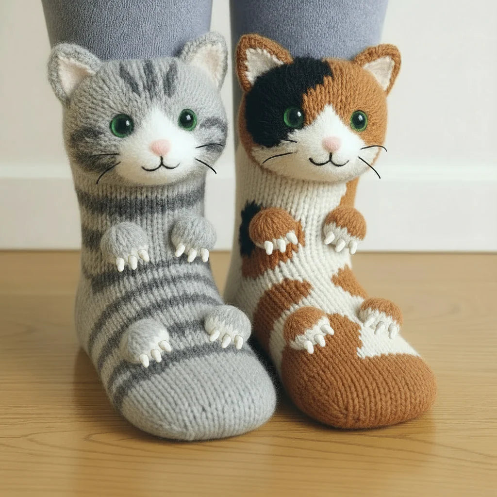 Cuddly Sloth Socks
