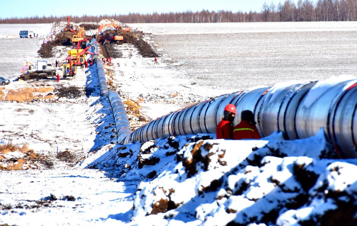 中俄原油管线二线管道电伴热工程