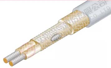 AHT铠装加热电缆(电伴热带),AHT金属铠装任意剪切高温加热电缆